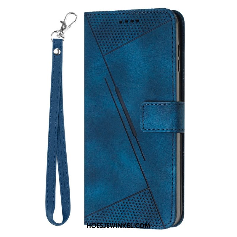 Bescherming Hoesje Oppo Reno 11 5g Driehoekspatroon