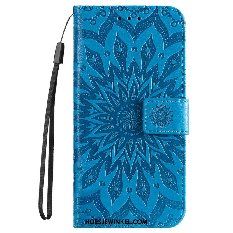 Bescherming Hoesje Oppo Reno 12 5g Mandala Met Bandje