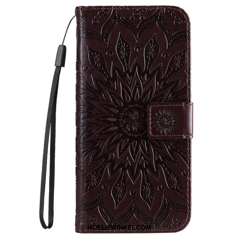 Bescherming Hoesje Oppo Reno 12 5g Mandala Met Bandje