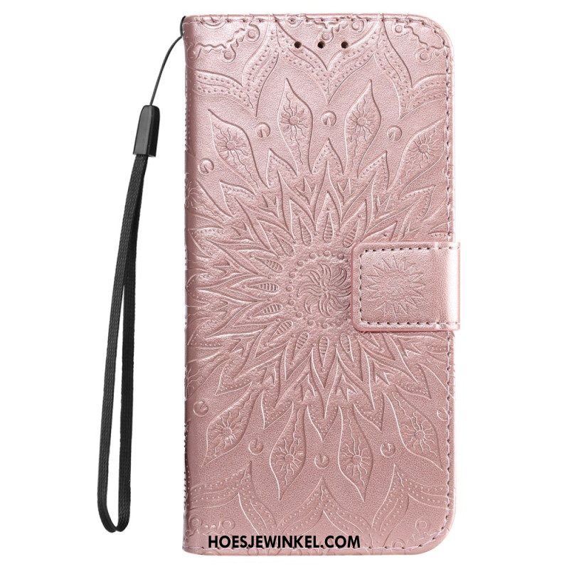 Bescherming Hoesje Oppo Reno 12 5g Mandala Met Bandje