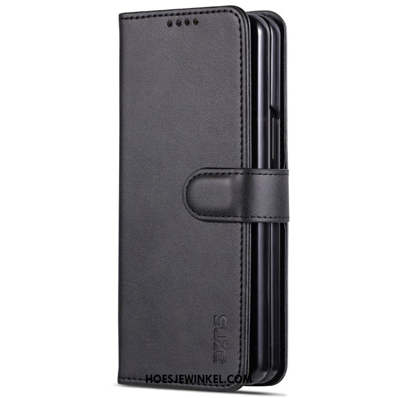 Bescherming Hoesje Samsung Galaxy Z Fold 6 Azns Leerstijl