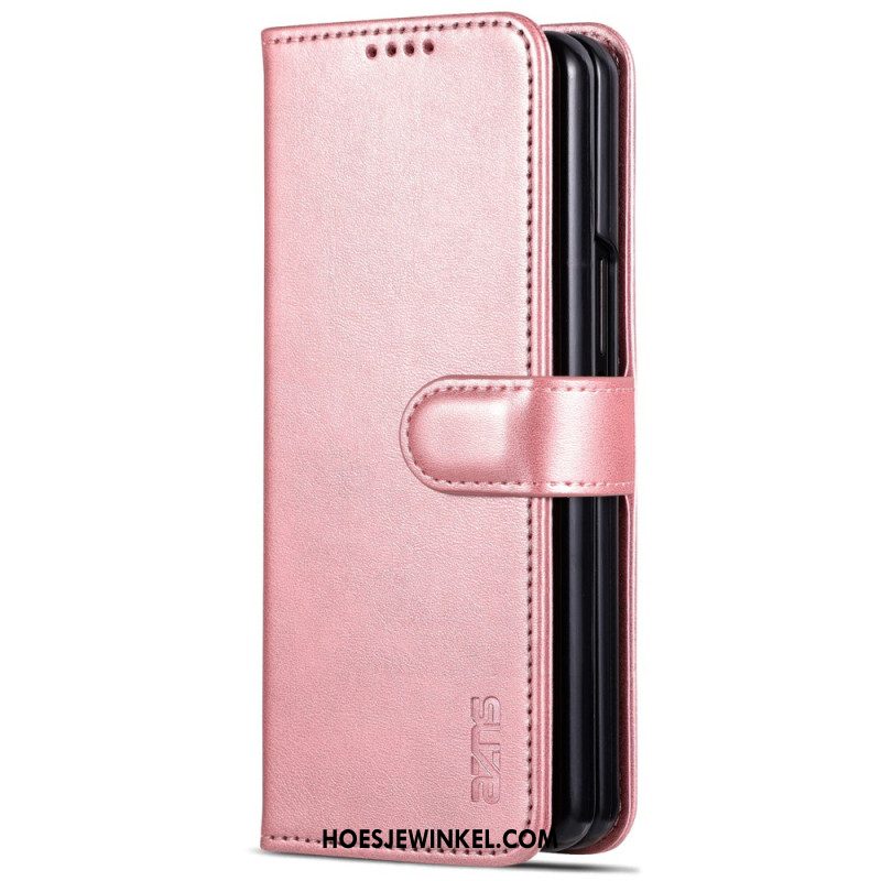 Bescherming Hoesje Samsung Galaxy Z Fold 6 Azns Leerstijl