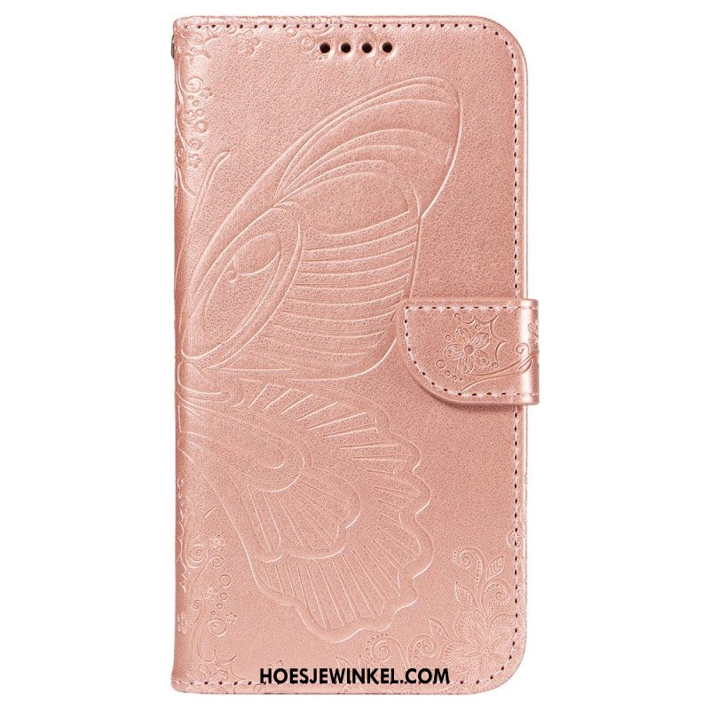 Bescherming Hoesje iPhone 16 Plus Vlinderprint