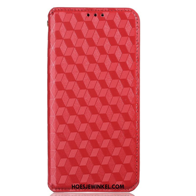 Bescherming Hoesje voor Moto G73 5G Folio-hoesje 3d Patroon