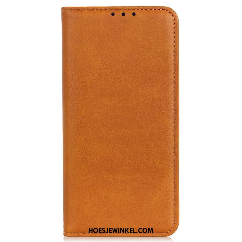 Bescherming Hoesje voor Moto G73 5G Folio-hoesje Elegantie Splitleer