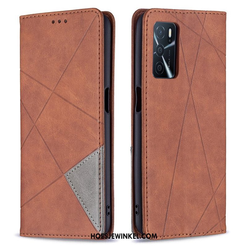 Bescherming Hoesje voor Oppo A16 / A16s Folio-hoesje Artistieke Stijl