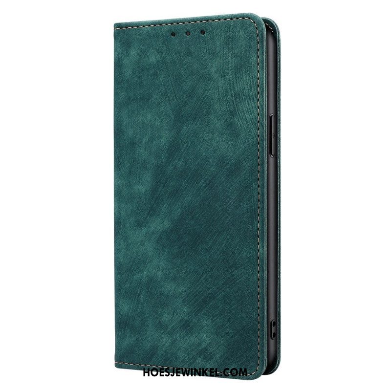 Bescherming Hoesje voor Oppo Reno 8 Folio-hoesje Gestileerd Kunstleer