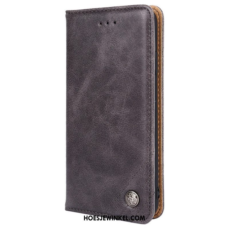 Bescherming Hoesje voor Oppo Reno 8 Pro Folio-hoesje Decoratieve Klinknagels