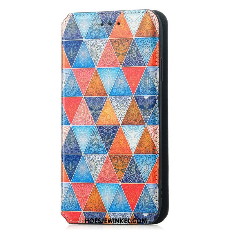 Bescherming Hoesje voor Samsung Galaxy A14 / A14 5G Folio-hoesje Samsung Galaxy A14 5g / A14 Gehard Glas Beschermende Lens