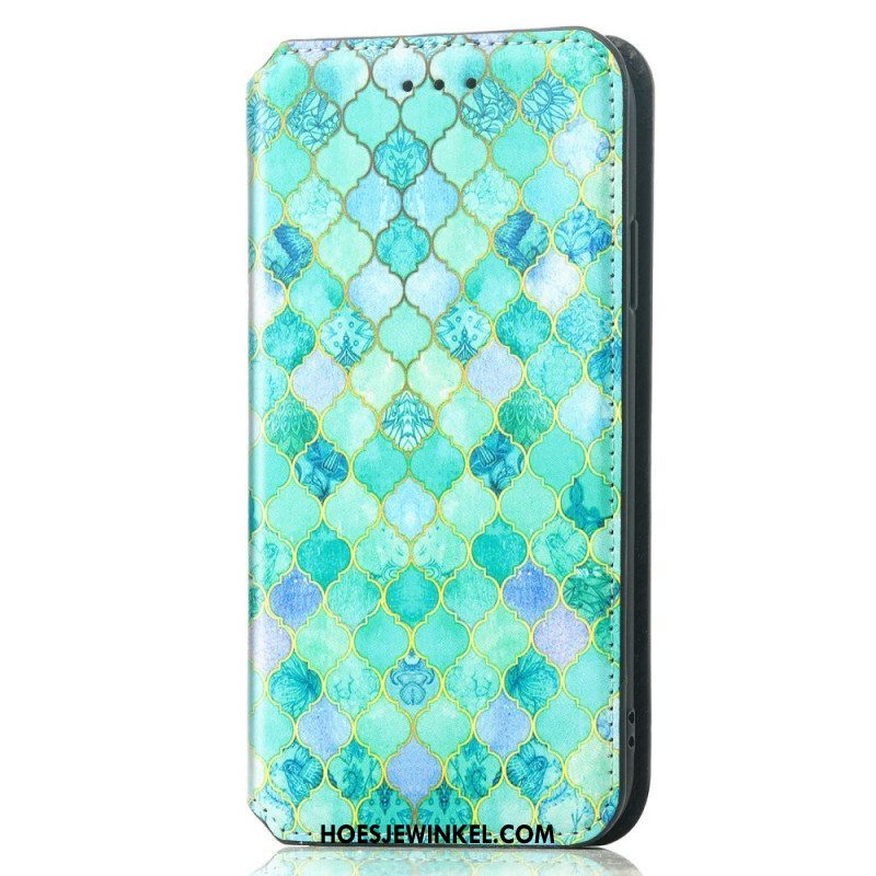 Bescherming Hoesje voor Samsung Galaxy M12 / A12 Folio-hoesje Caseneo Rfid-ontwerp