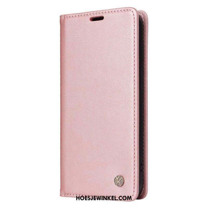 Bescherming Hoesje voor Samsung Galaxy M13 Folio-hoesje Yikatu