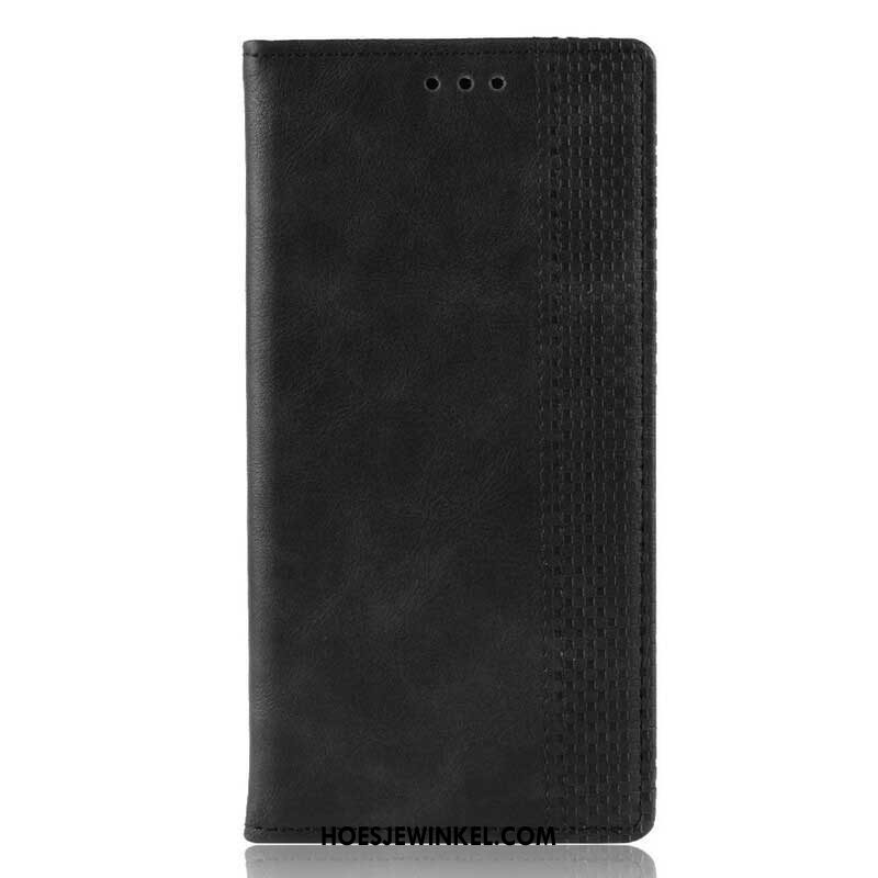 Bescherming Hoesje voor Samsung Galaxy S20 Plus / S20 Plus 5G Folio-hoesje Gestileerd Vintage Leereffect