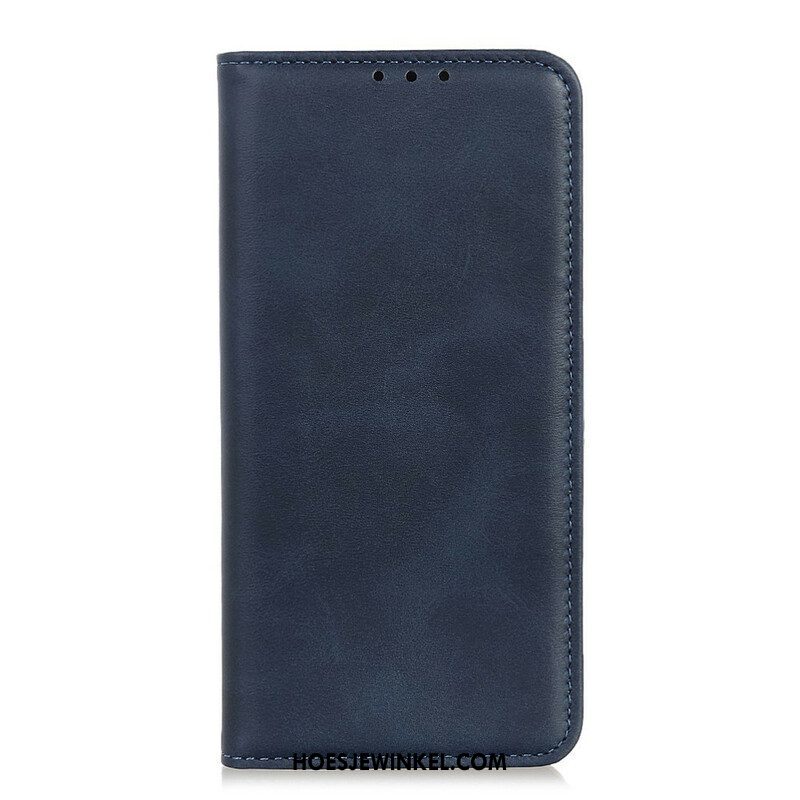 Bescherming Hoesje voor Samsung Galaxy S21 5G Folio-hoesje Gespleten Leer