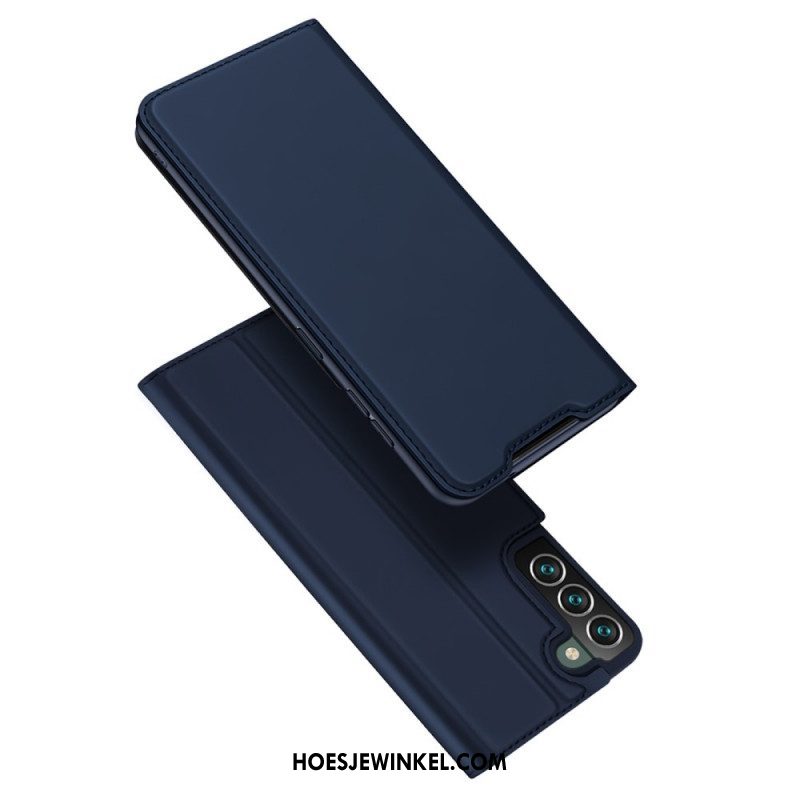 Bescherming Hoesje voor Samsung Galaxy S22 Plus 5G Folio-hoesje Skinpro Dux Ducis