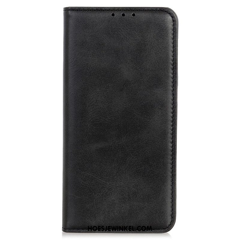 Bescherming Hoesje voor Samsung Galaxy S23 5G Folio-hoesje Gespleten Leer