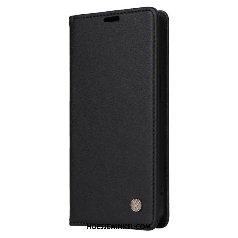 Bescherming Hoesje voor Samsung Galaxy S23 5G Folio-hoesje Yikatu