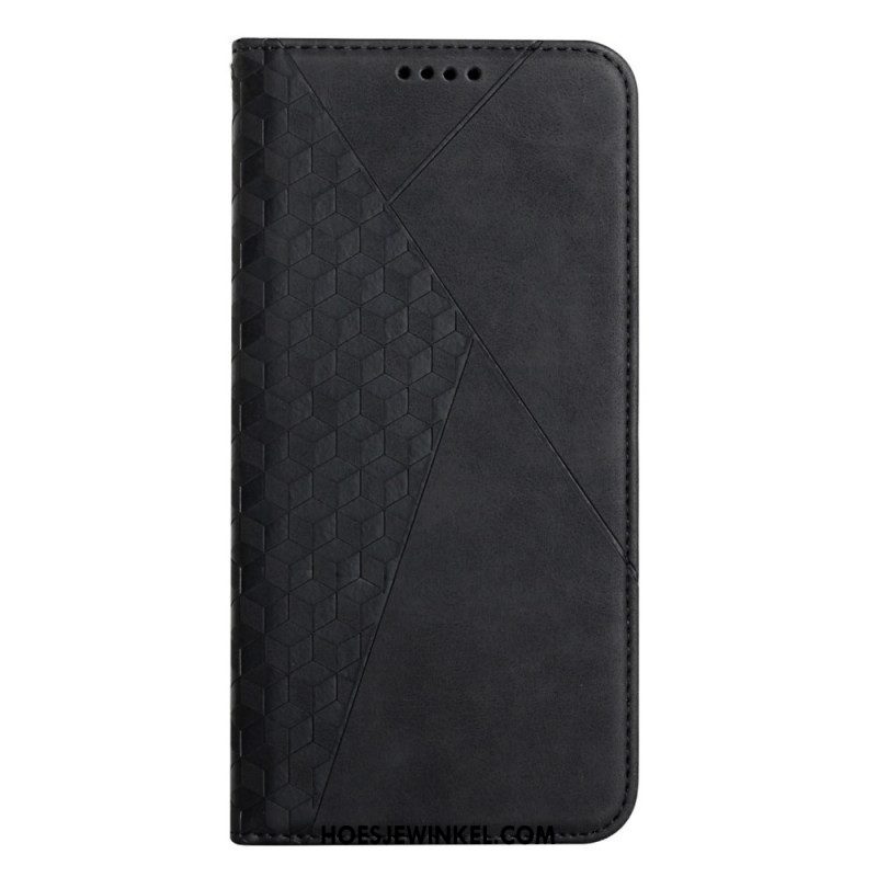 Bescherming Hoesje voor Samsung Galaxy S23 Plus 5G Folio-hoesje Stijl Leer 3d-patroon