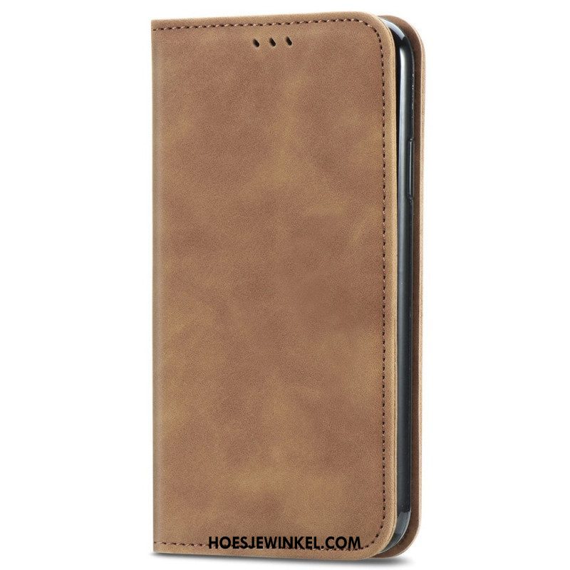 Bescherming Hoesje voor Xiaomi 12 Pro Folio-hoesje Huidgevoel