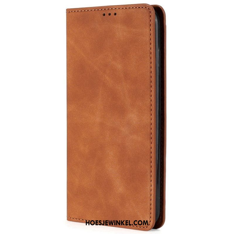 Bescherming Hoesje voor Xiaomi 12T / 12T Pro Folio-hoesje Leer-effect