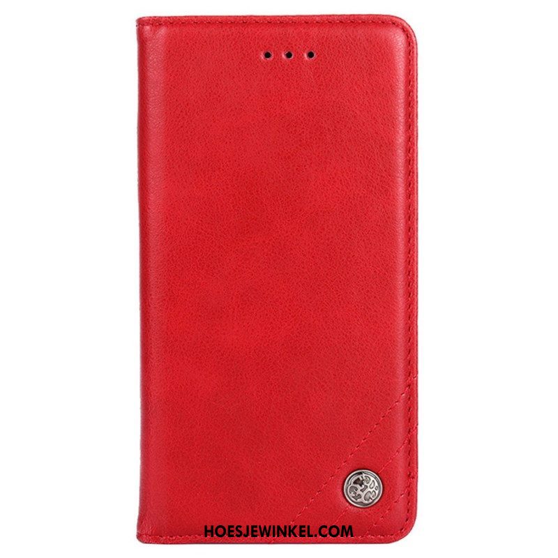 Bescherming Hoesje voor Xiaomi 13 Pro Folio-hoesje Decoratieve Klinknagels