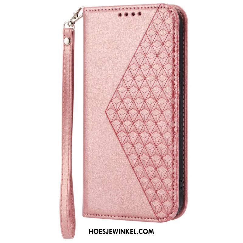 Bescherming Hoesje voor Xiaomi 13 Pro Folio-hoesje Stijl Leer 3d-patroon