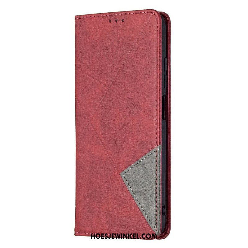 Bescherming Hoesje voor Xiaomi Redmi Note 10 5G Folio-hoesje Artistieke Stijl