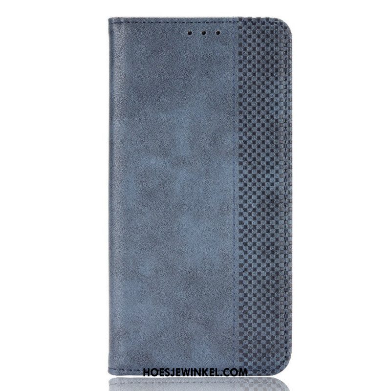 Bescherming Hoesje voor Xiaomi Redmi Note 11 / 11S Folio-hoesje Gestileerd Vintage Leereffect