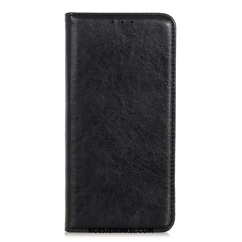 Bescherming Hoesje voor Xiaomi Redmi Note 11 / 11S Folio-hoesje Leer Textuur