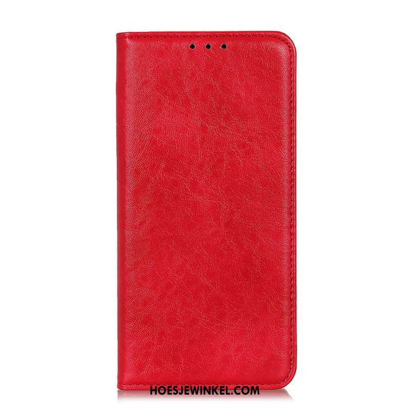 Bescherming Hoesje voor Xiaomi Redmi Note 11 Pro / 11 Pro 5G Folio-hoesje Leer Textuur