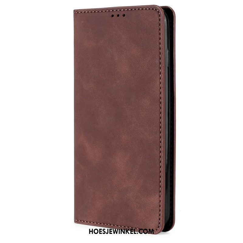 Bescherming Hoesje voor Xiaomi Redmi Note 11 Pro / 11 Pro 5G Folio-hoesje Skin-touch-ontwerp