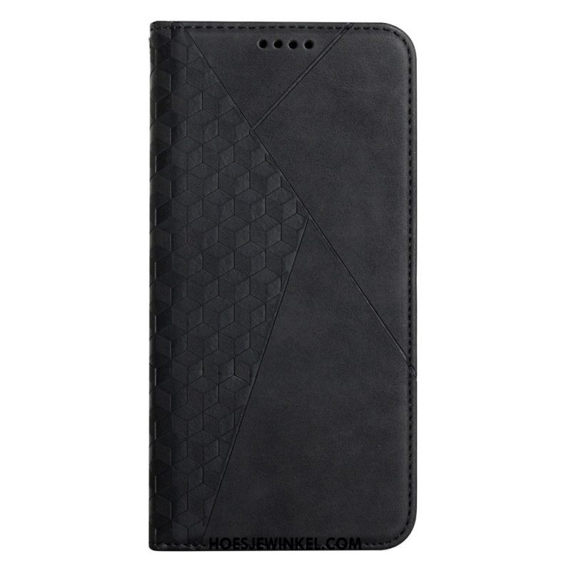 Bescherming Hoesje voor Xiaomi Redmi Note 11 Pro Plus 5G Folio-hoesje 3d-patroon Met Leereffect