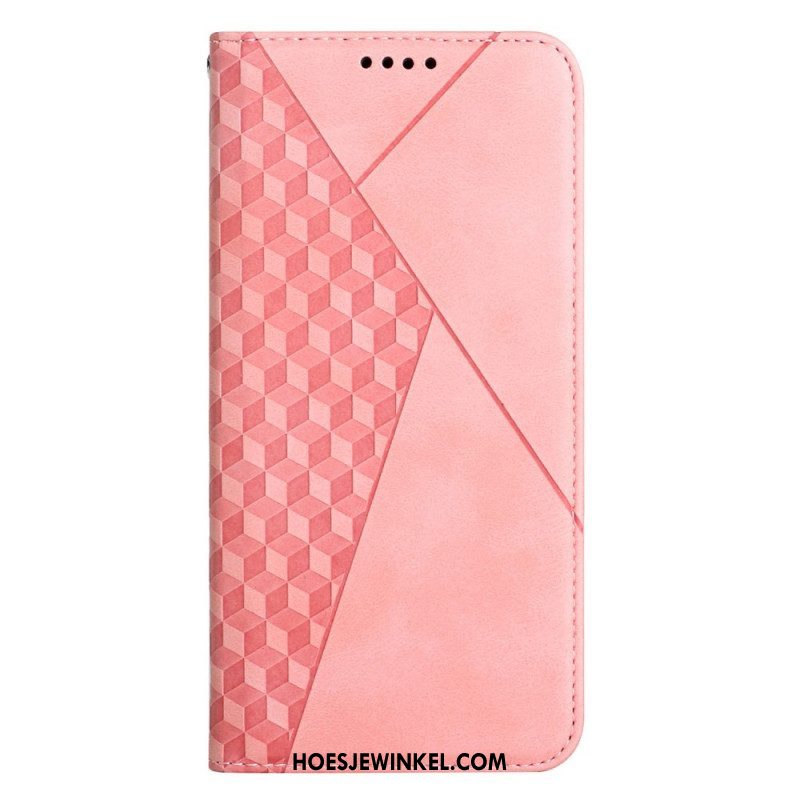 Bescherming Hoesje voor Xiaomi Redmi Note 11 Pro Plus 5G Folio-hoesje 3d-patroon Met Leereffect