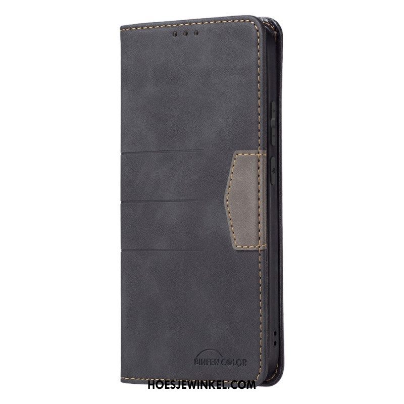 Bescherming Hoesje voor Xiaomi Redmi Note 11 Pro Plus 5G Folio-hoesje Binfen-kleur