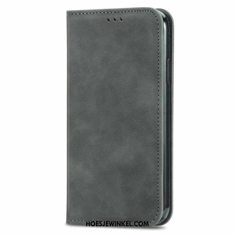 Bescherming Hoesje voor iPhone 13 Mini Folio-hoesje Aanraking Van De Huid