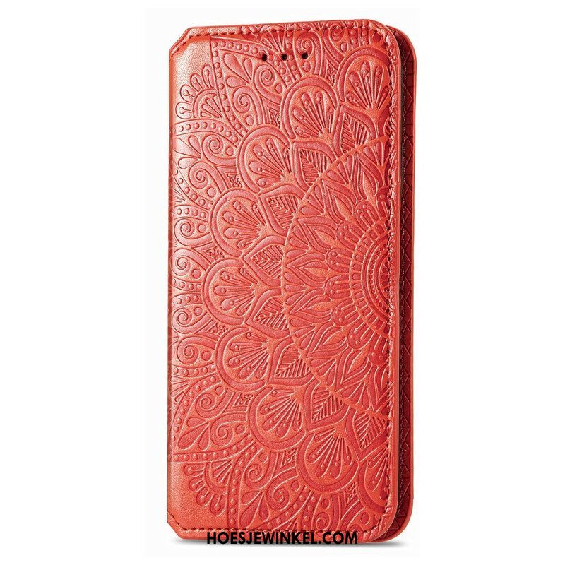 Bescherming Hoesje voor iPhone 13 Mini Folio-hoesje Mandala