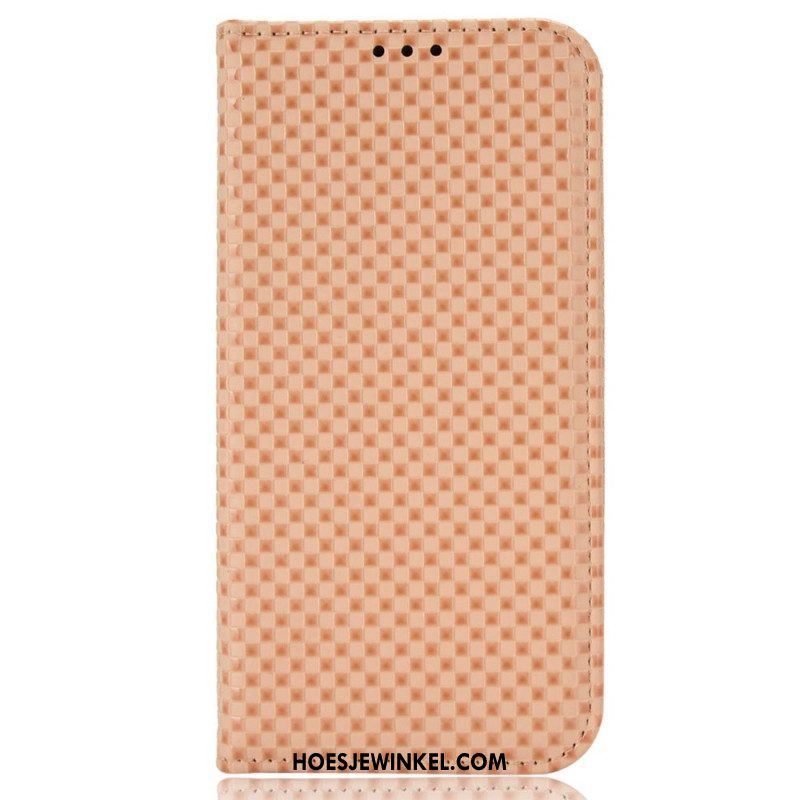 Bescherming Hoesje voor iPhone 14 Pro Max Folio-hoesje Getextureerd