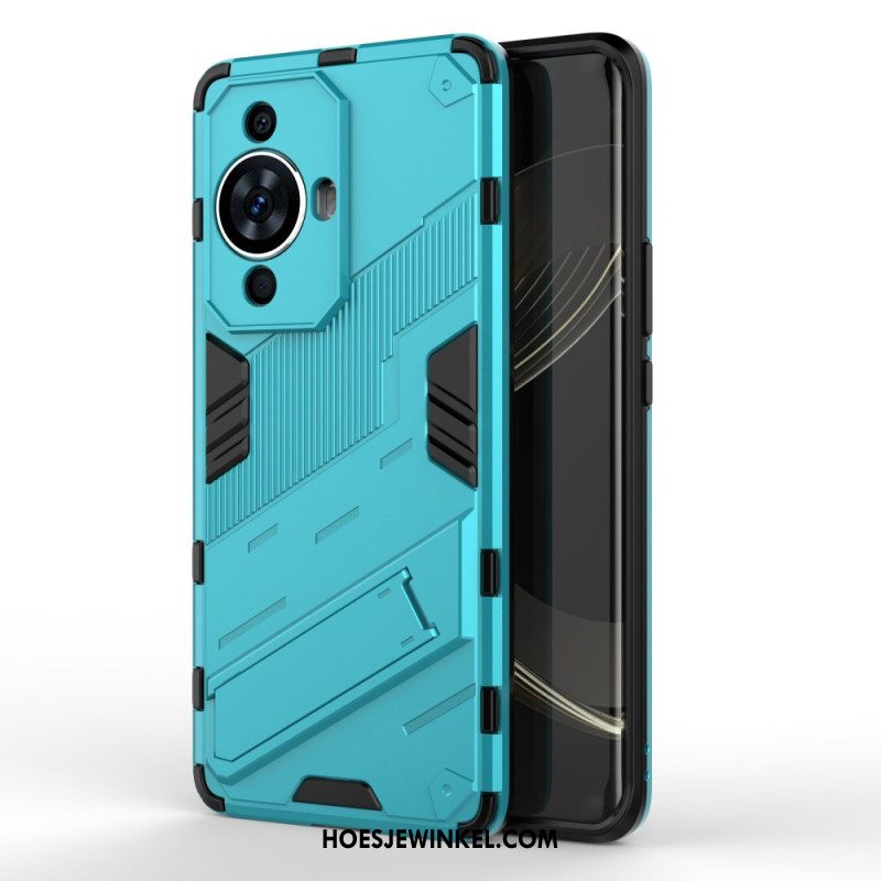 Case Hoesje Huawei Nova 11 Pro Telefoonhoesje Verwijderbare Handsfree Ondersteuning Met Twee Standen