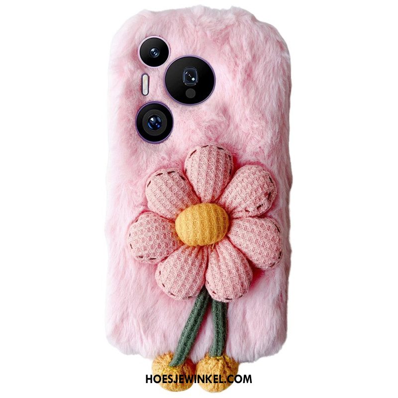 Case Hoesje Huawei Pura 70 Pro Telefoonhoesje Met Zonnebloemmotief