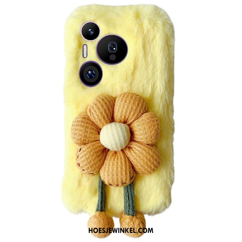 Case Hoesje Huawei Pura 70 Pro Telefoonhoesje Met Zonnebloemmotief