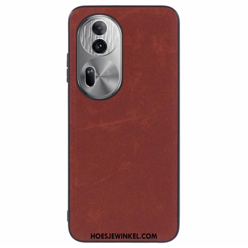 Case Hoesje Oppo Reno 11 Pro 5g Telefoonhoesje Retro Leereffect