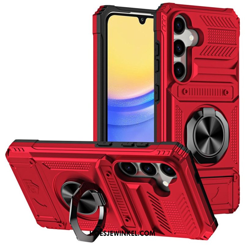 Case Hoesje Samsung Galaxy A15 5g Telefoonhoesje Compatibel Met Magnetische Ondersteuning