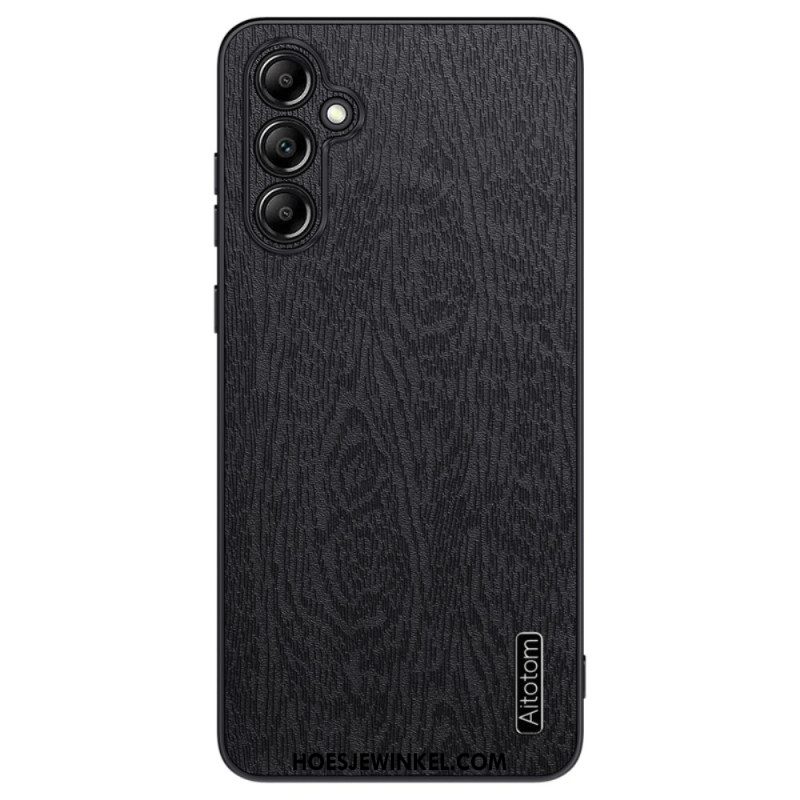 Case Hoesje Samsung Galaxy A15 5g Telefoonhoesje Ledereffect