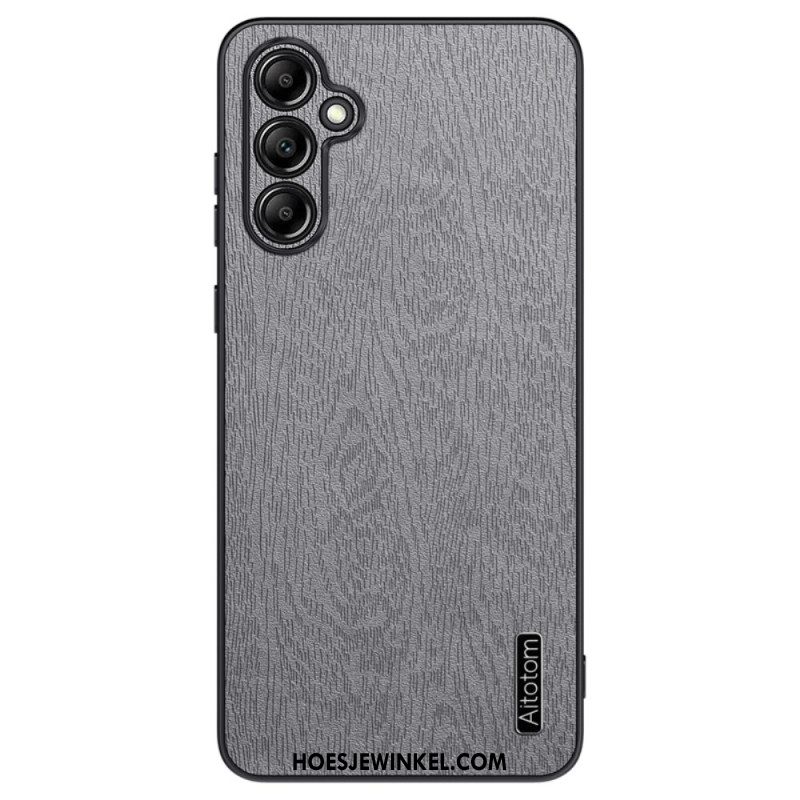 Case Hoesje Samsung Galaxy A15 5g Telefoonhoesje Ledereffect