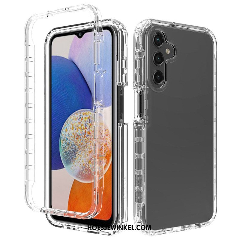 Case Hoesje Samsung Galaxy A15 5g Telefoonhoesje Transparant Verloop