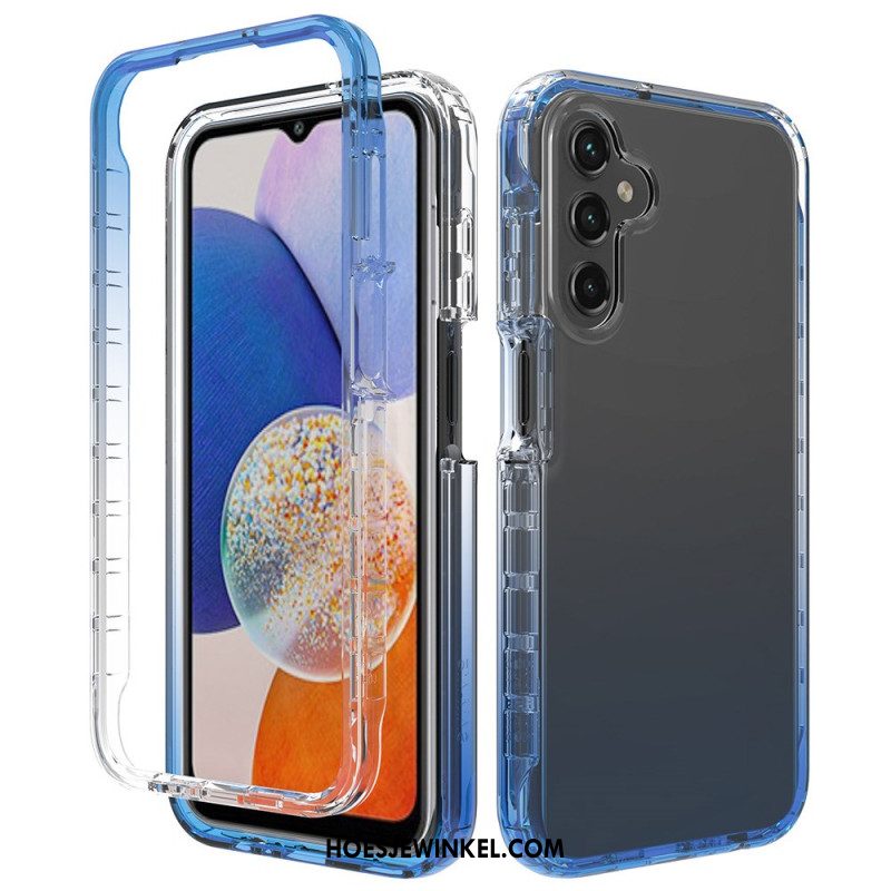 Case Hoesje Samsung Galaxy A15 5g Telefoonhoesje Transparant Verloop