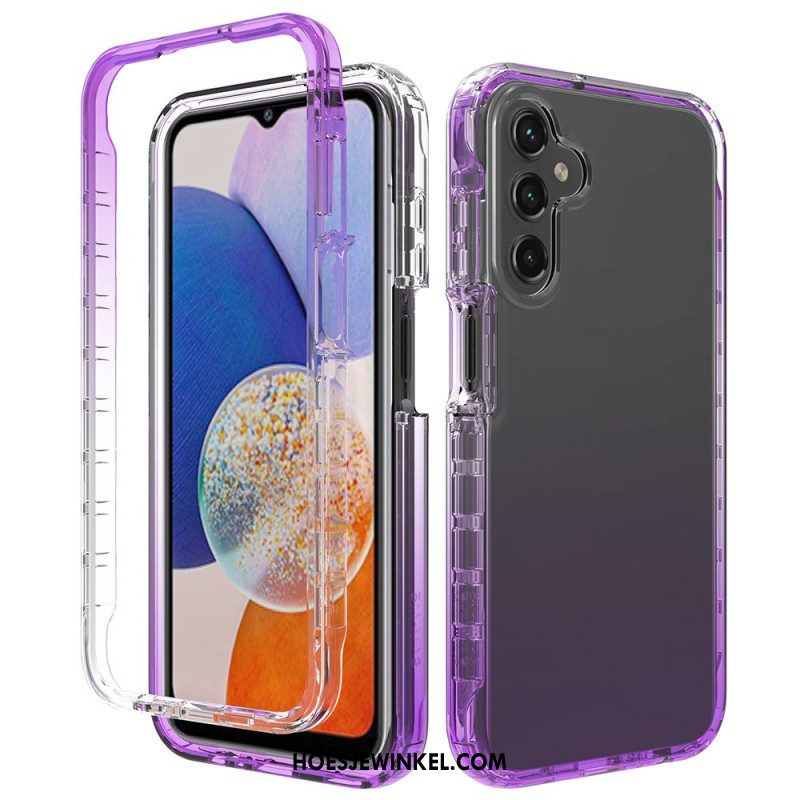 Case Hoesje Samsung Galaxy A15 5g Telefoonhoesje Transparant Verloop