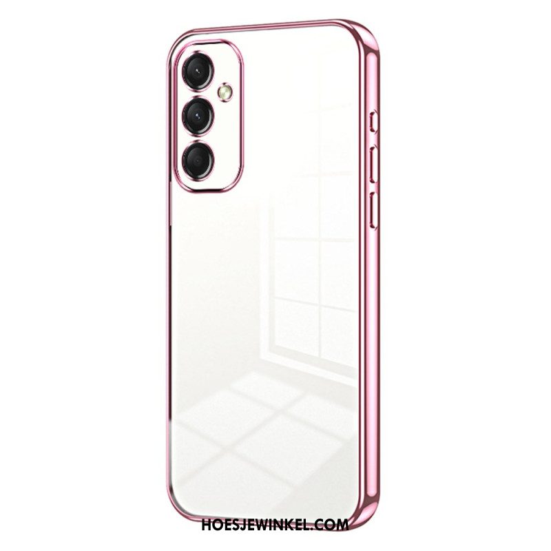 Case Hoesje Samsung Galaxy A16 5g Telefoonhoesje Metalen Stijlranden