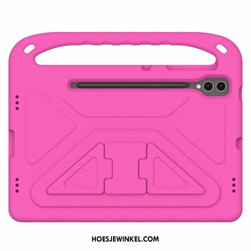 Case Hoesje Samsung Galaxy Tab S9 Fe Plus Telefoonhoesje Eva Met Pols