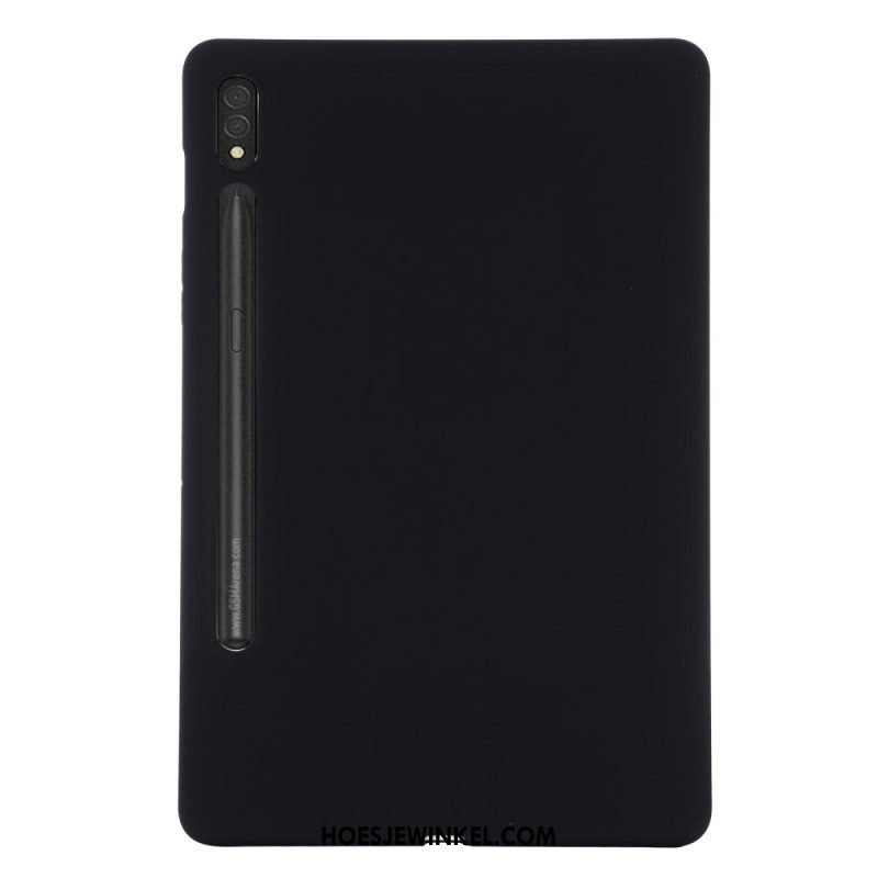 Case Hoesje Samsung Galaxy Tab S9 Ultra Telefoonhoesje Vloeibare Siliconen