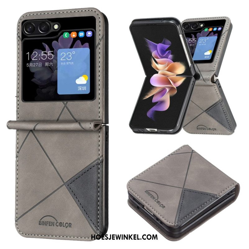 Case Hoesje Samsung Galaxy Z Flip 5 Telefoonhoesje Binfen-kleur